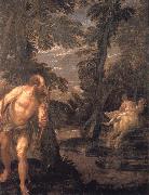 VERONESE (Paolo Caliari) Hercules,Deianira and the centaur Nessus,late Work oil painting reproduction